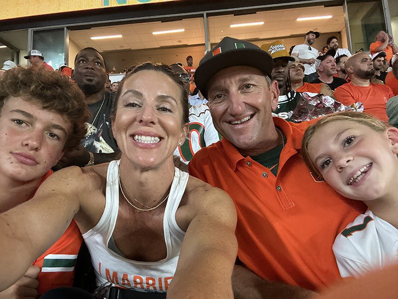 Mike's family